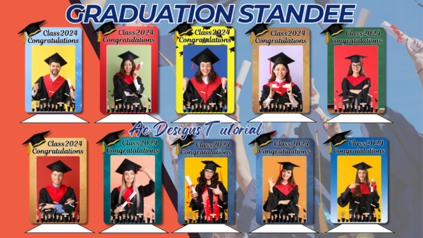 GRADUATION STANDEE